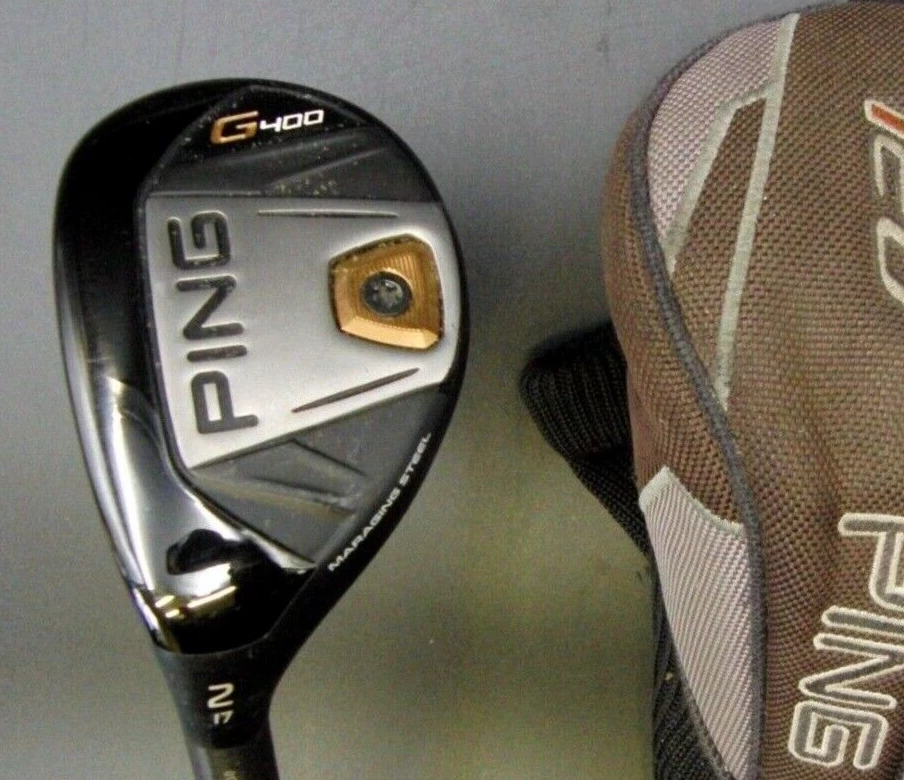 Left Handed Ping G400 17º 2 Hybrid Stiff Graphite Shaft Golf Pride Grip + HCover 3 Left Handed Ping G400 17º 2 Hybrid Stiff Graphite Shaft Golf Pride Grip + HCover