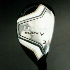 Callaway Legacy Black V 21° 3 Hybrid Stiff Flex Graphite Shaft Ignio Grip