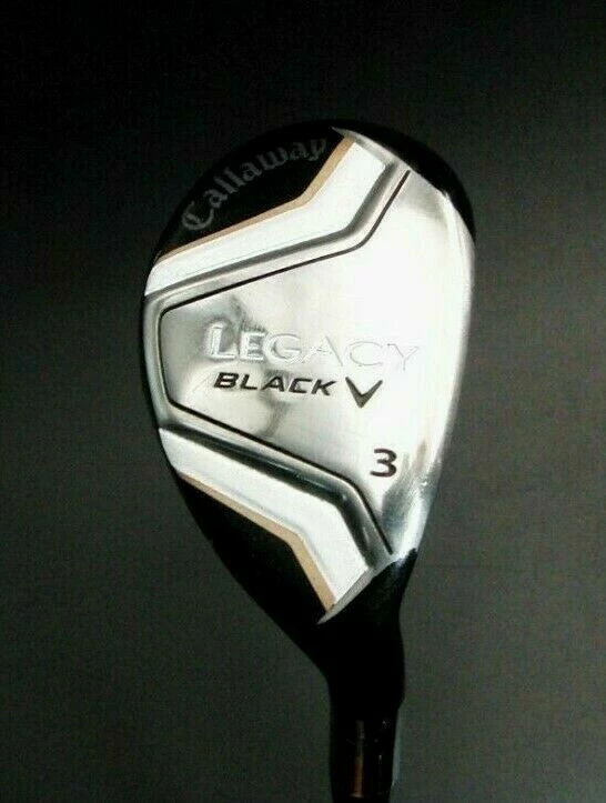 Callaway Legacy Black V 21° 3 Hybrid Stiff Flex Graphite Shaft Ignio Grip 3 Callaway Legacy Black V 21° 3 Hybrid Stiff Flex Graphite Shaft Ignio Grip
