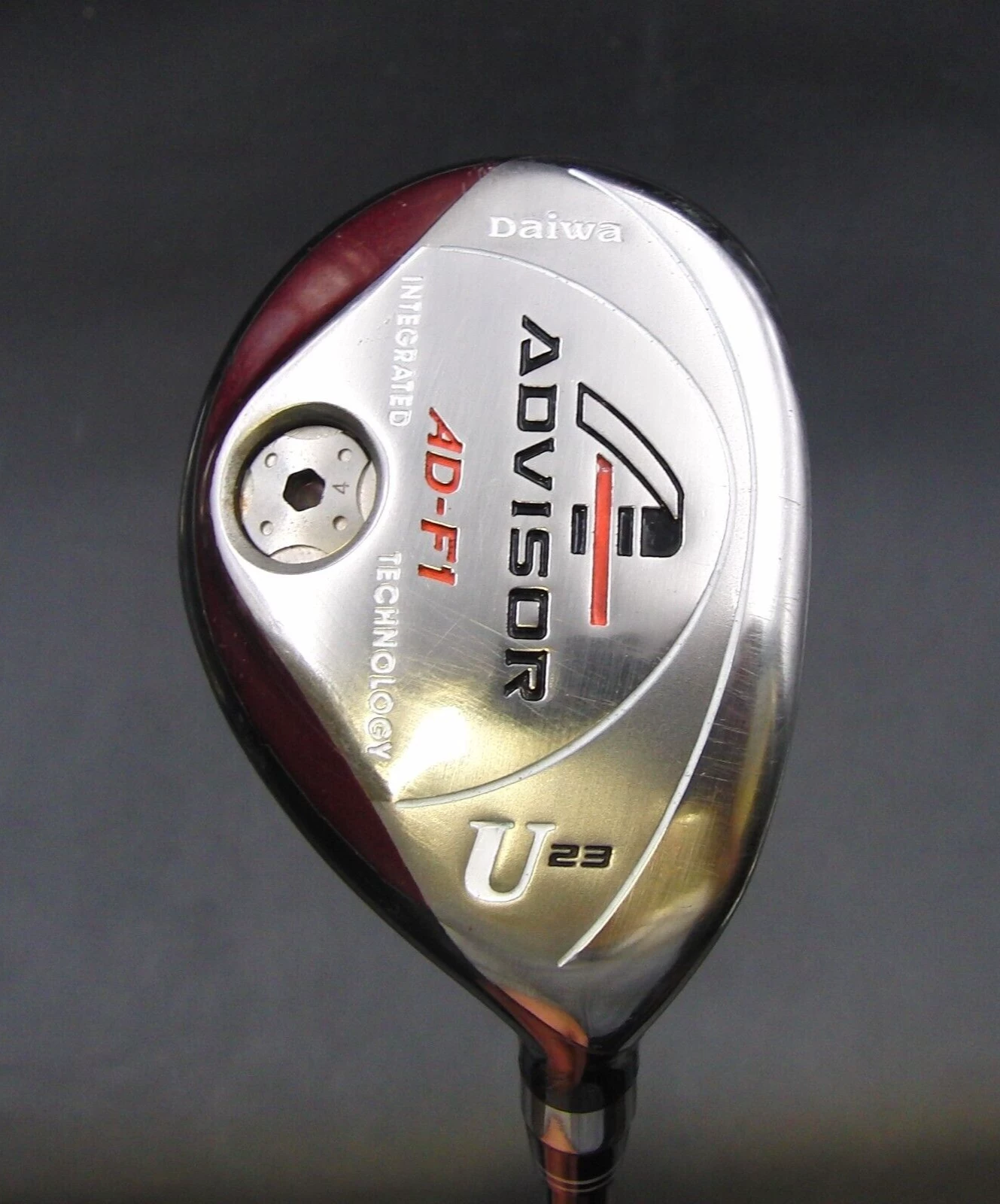 Daiwa Advisor AD-F1 U 23° Hybrid Stiff Graphite Shaft Daiwa Grip & Daiwa H/Cover 4 Daiwa Advisor AD-F1 U 23° Hybrid Stiff Graphite Shaft Daiwa Grip & Daiwa H/Cover - Image 2