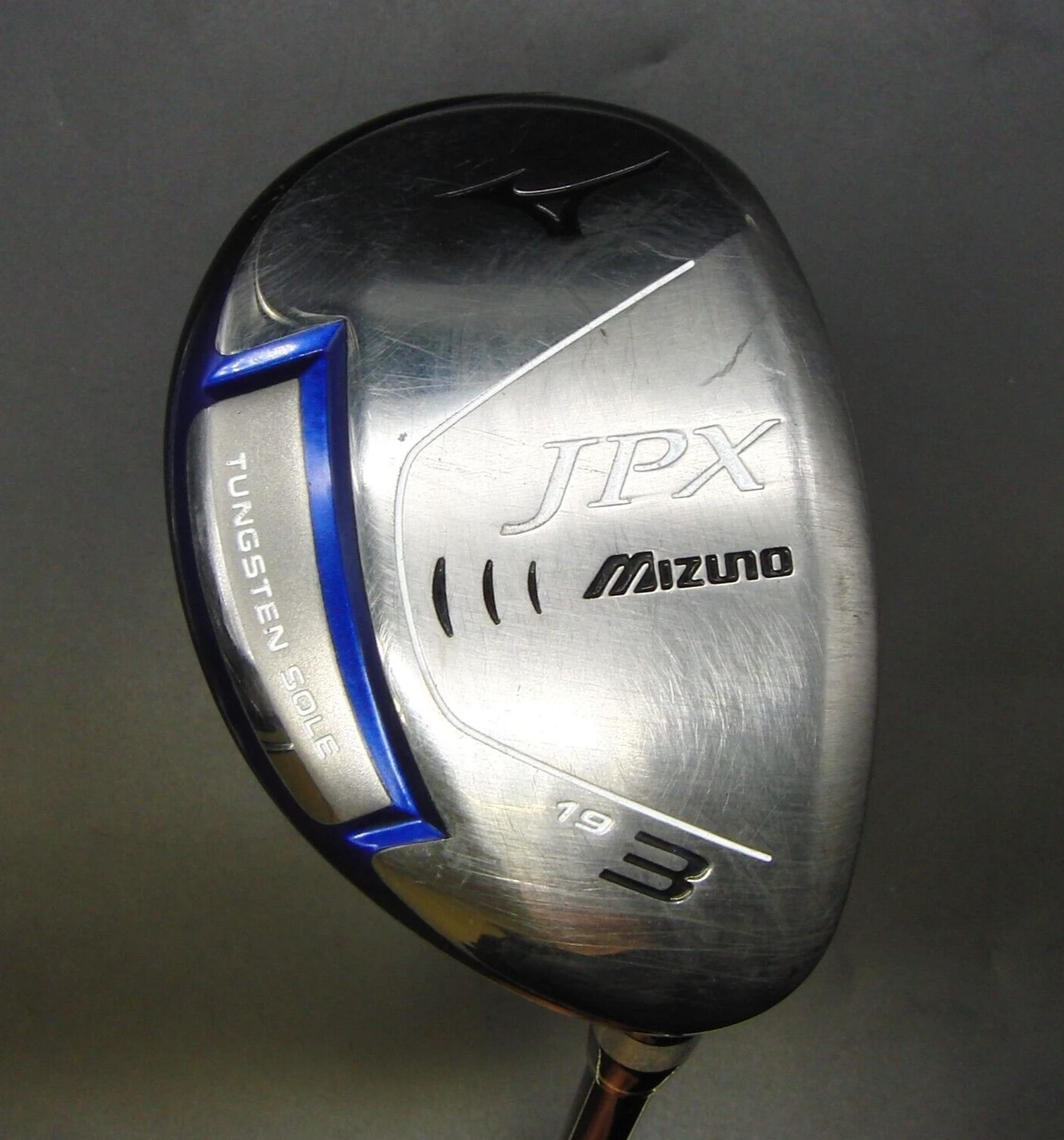 Mizuno JPX Tungsten Sole 19° 3 Hybrid Regular Graphite Shaft Mizuno Grip 3 Mizuno JPX Tungsten Sole 19° 3 Hybrid Regular Graphite Shaft Mizuno Grip