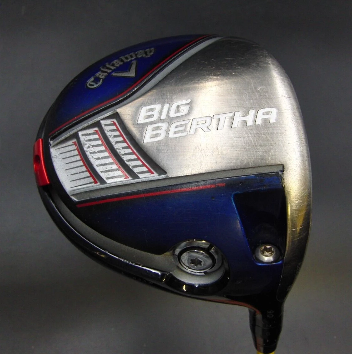 Callaway BIG BERTHA 9.0º Driver Stiff Graphite Shaft New Decade Grip 3 Callaway BIG BERTHA 9.0º Driver Stiff Graphite Shaft New Decade Grip