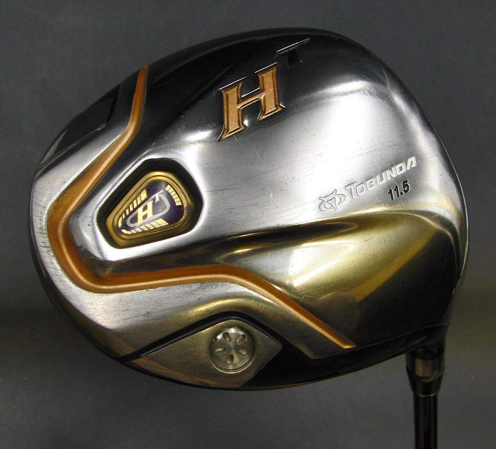 Japanese Tobunda HT 11.5° Driver Regular Graphite Shaft Tobunda Grip 3 Japanese Tobunda HT 11.5° Driver Regular Graphite Shaft Tobunda Grip