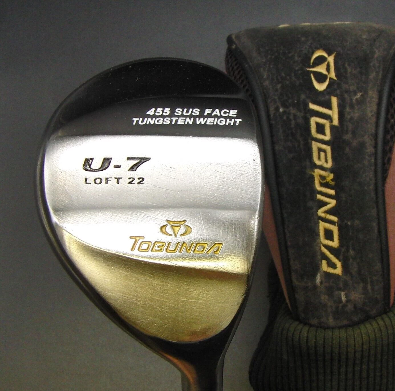 Tobunda U-7 Tungsten Weight 22° Hybrid Regular Graphite Shaft G/Pride Grip & H/C 3 Tobunda U-7 Tungsten Weight 22° Hybrid Regular Graphite Shaft G/Pride Grip & H/C