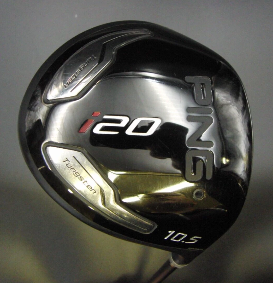 Ping I20 10.5º Driver Regular Graphite Shaft Golf Pride Grip 3 Ping I20 10.5º Driver Regular Graphite Shaft Golf Pride Grip