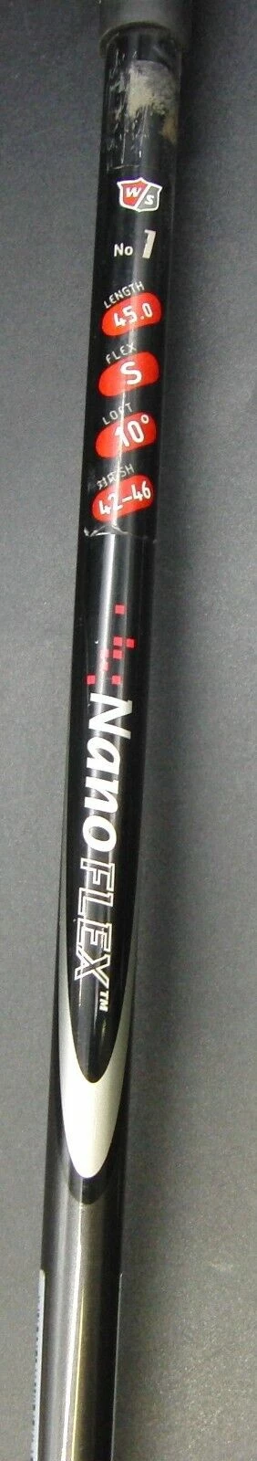 Wilson Staff Tab400 10° Driver Stiff Graphite Shaft Wilson Grip + Head Cover 7 Wilson Staff Tab400 10° Driver Stiff Graphite Shaft Wilson Grip + Head Cover - Image 5