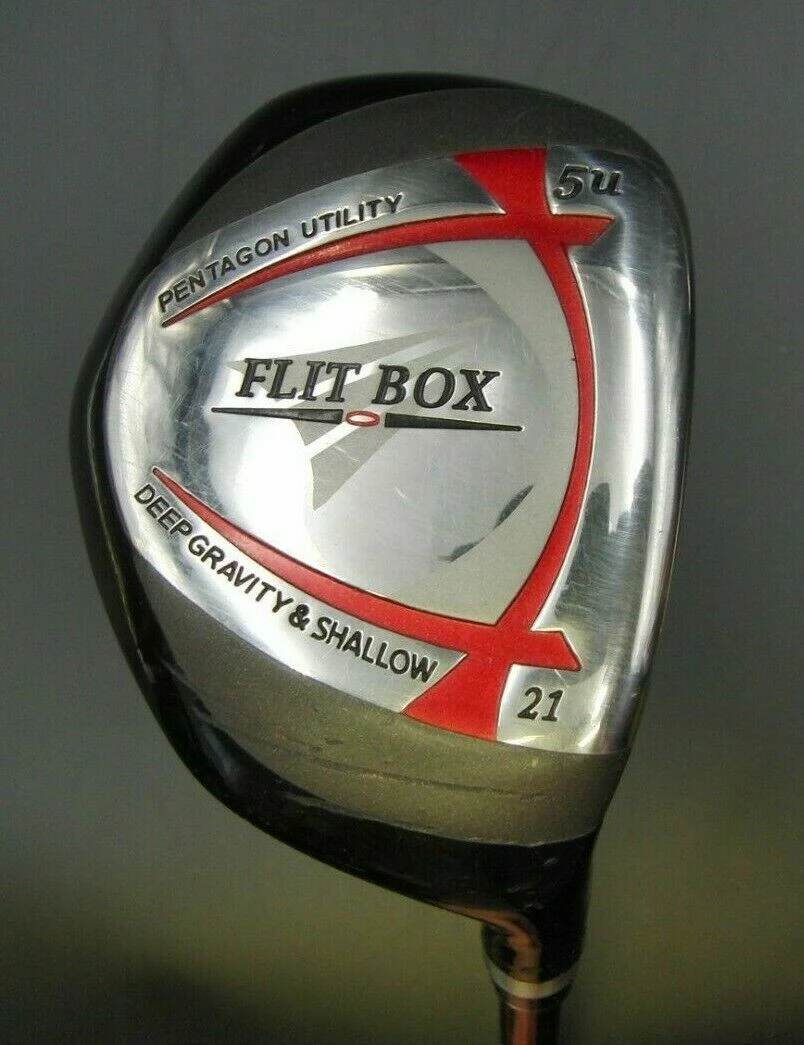 Japanese Elite Flit Box 5U 21º Hybrid Regular Graphite Shaft + Head Cover 4 Japanese Elite Flit Box 5U 21º Hybrid Regular Graphite Shaft + Head Cover - Image 2