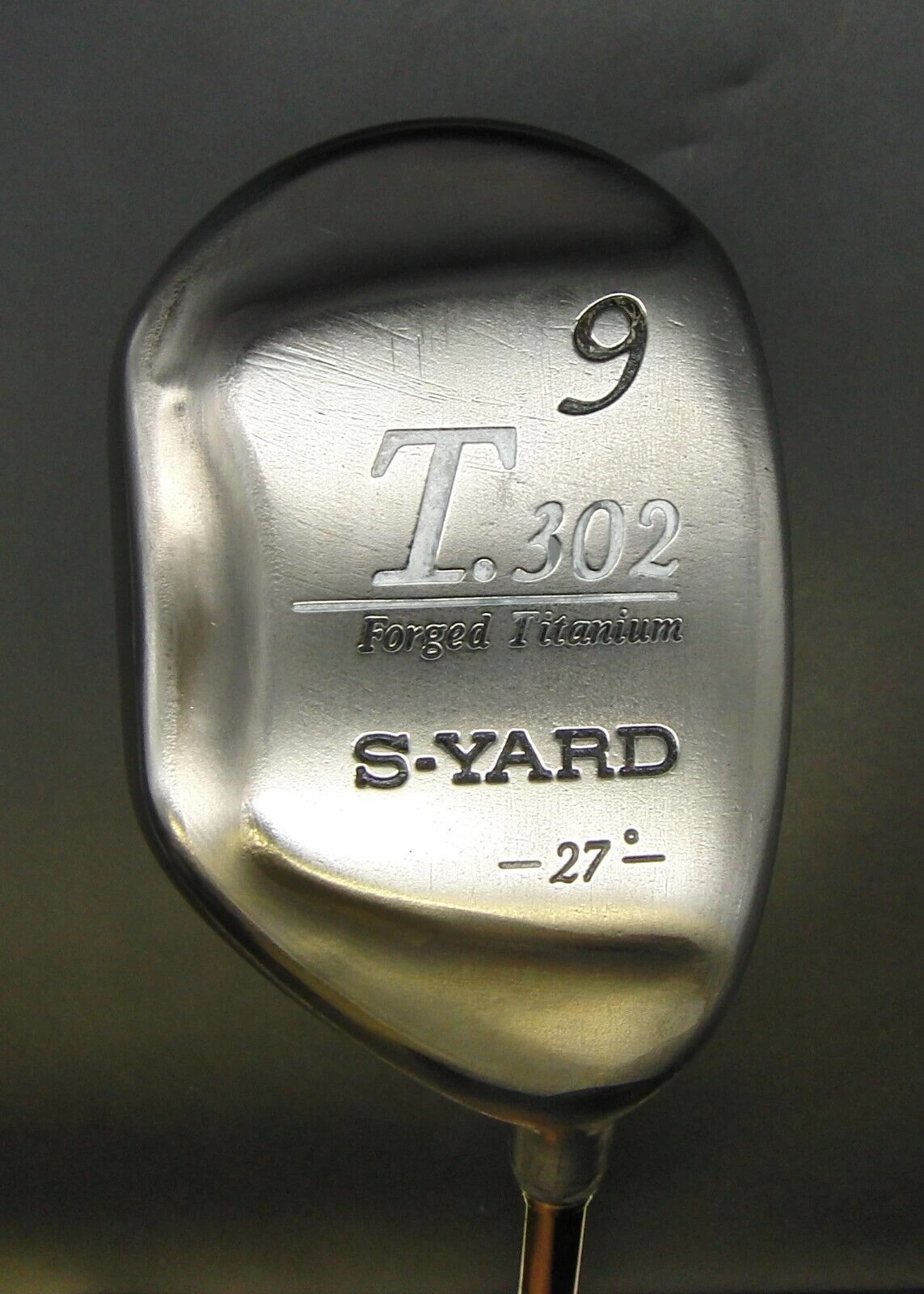 Seiko S-Yard T.302 Forged Titanium 27° 9 Hybrid Regular Graphite Shaft 3 Seiko S-Yard T.302 Forged Titanium 27° 9 Hybrid Regular Graphite Shaft