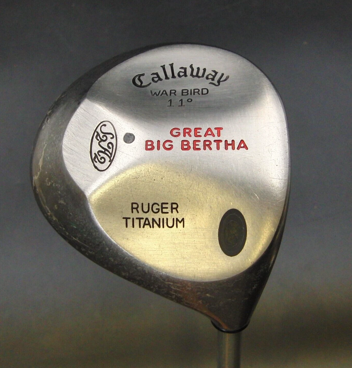 Callaway War Bird Great Big Bertha Ruger Titanium 11° Driver Regular Graphite 3 Callaway War Bird Great Big Bertha Ruger Titanium 11° Driver Regular Graphite