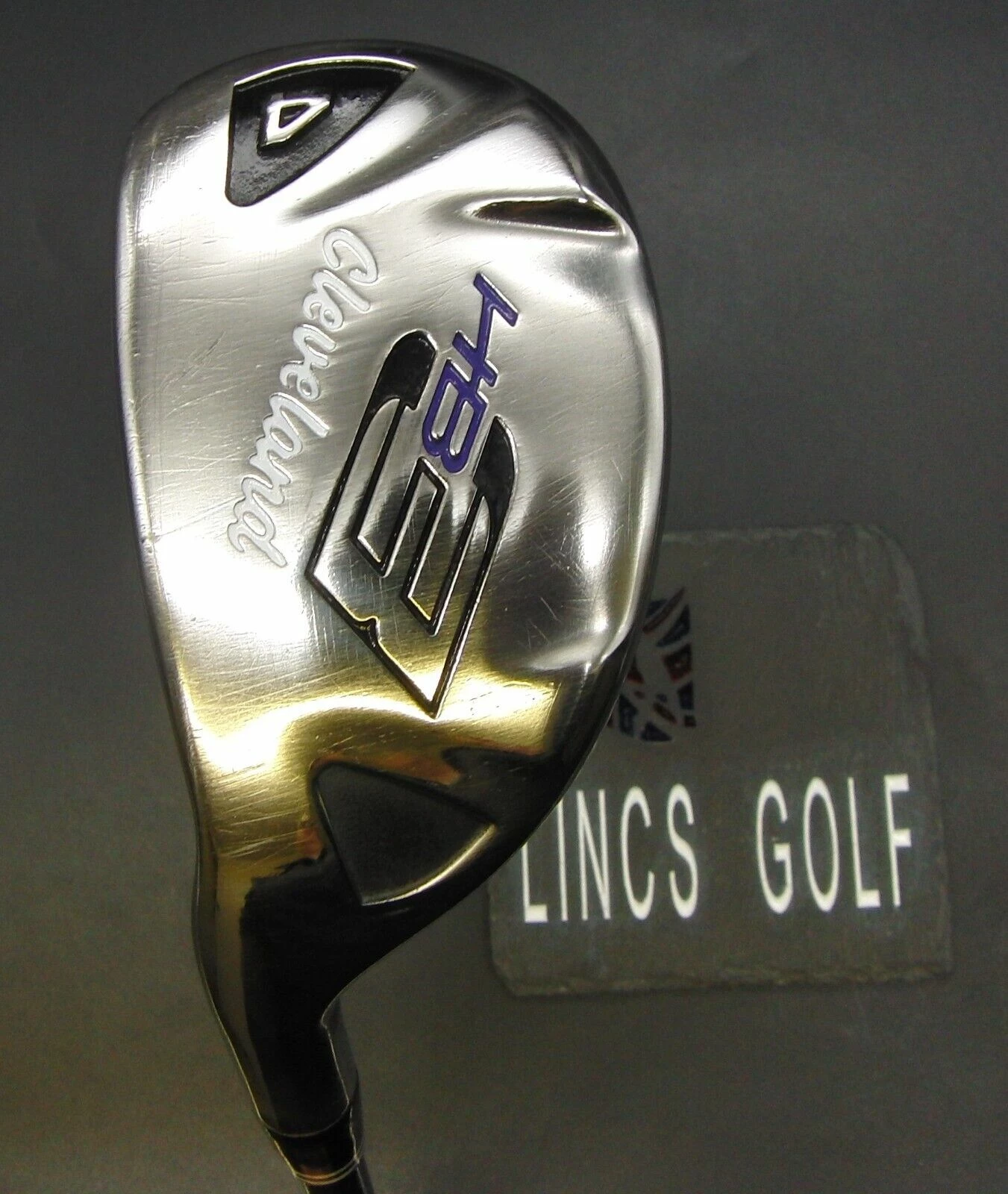 Left Handed Cleveland HB3 4 Hybrid Regular Graphite Shaft Cleveland Grip 4 Left Handed Cleveland HB3 4 Hybrid Regular Graphite Shaft Cleveland Grip - Image 2