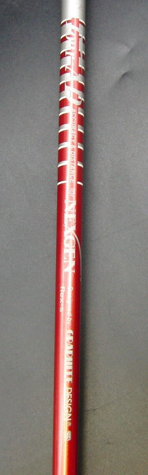 Japanese Nexgen ND001 Driver Stiff Graphite Shaft Angel Wing Grip 6 Japanese Nexgen ND001 Driver Stiff Graphite Shaft Angel Wing Grip - Image 4
