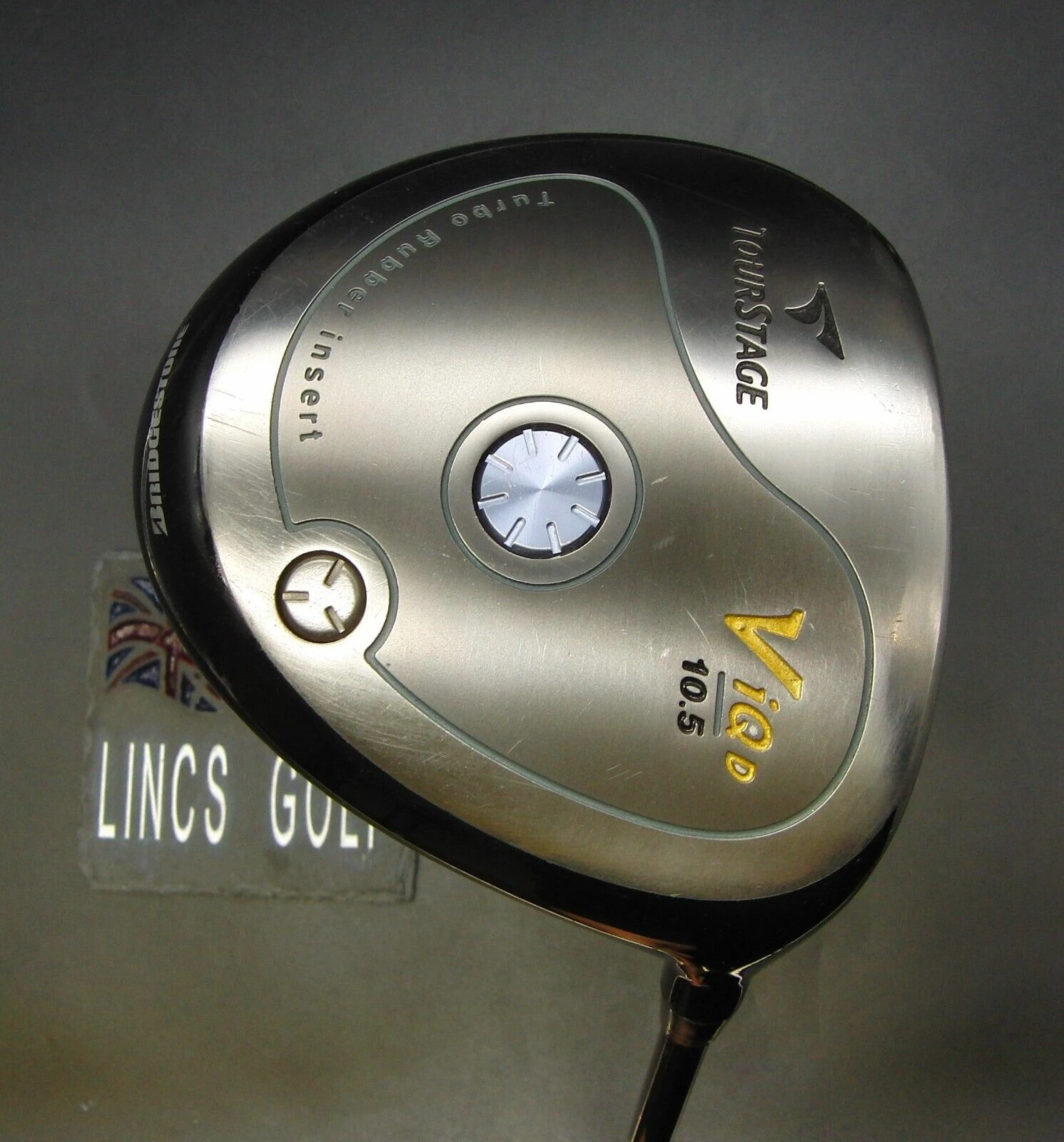 Bridgestone Tourstage ViQ 10.5° Driver Stiff Graphite Shaft Black Grip + HC 5 Bridgestone Tourstage ViQ 10.5° Driver Stiff Graphite Shaft Black Grip + HC - Image 3