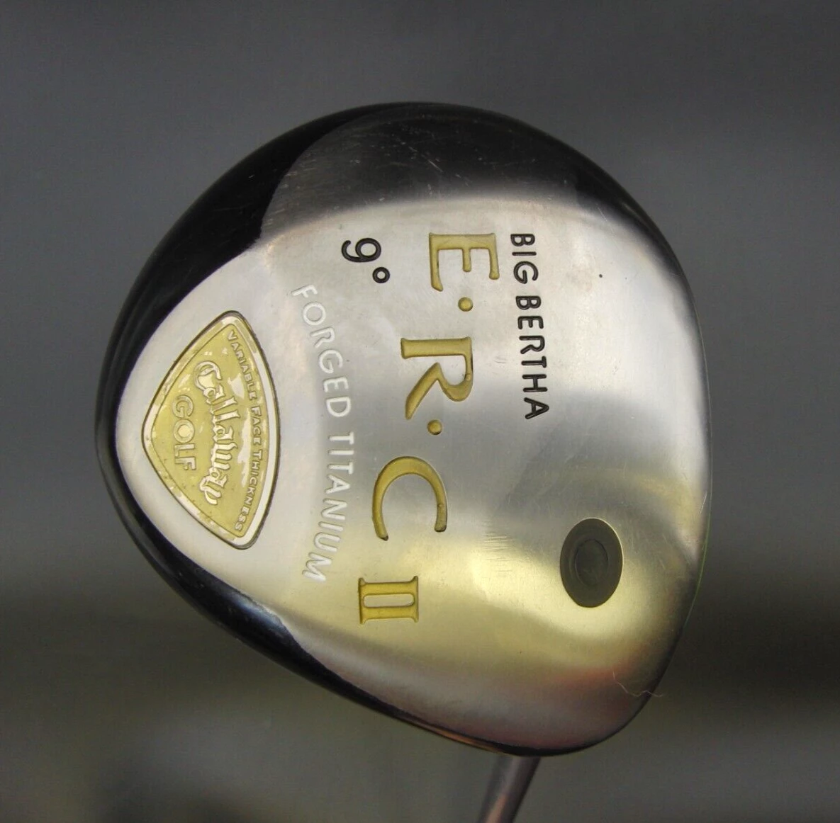 Callaway E.R.C II Big Bertha 9º Forged Driver Regular Graphite Shaft Royal Grip 3 Callaway E.R.C II Big Bertha 9º Forged Driver Regular Graphite Shaft Royal Grip