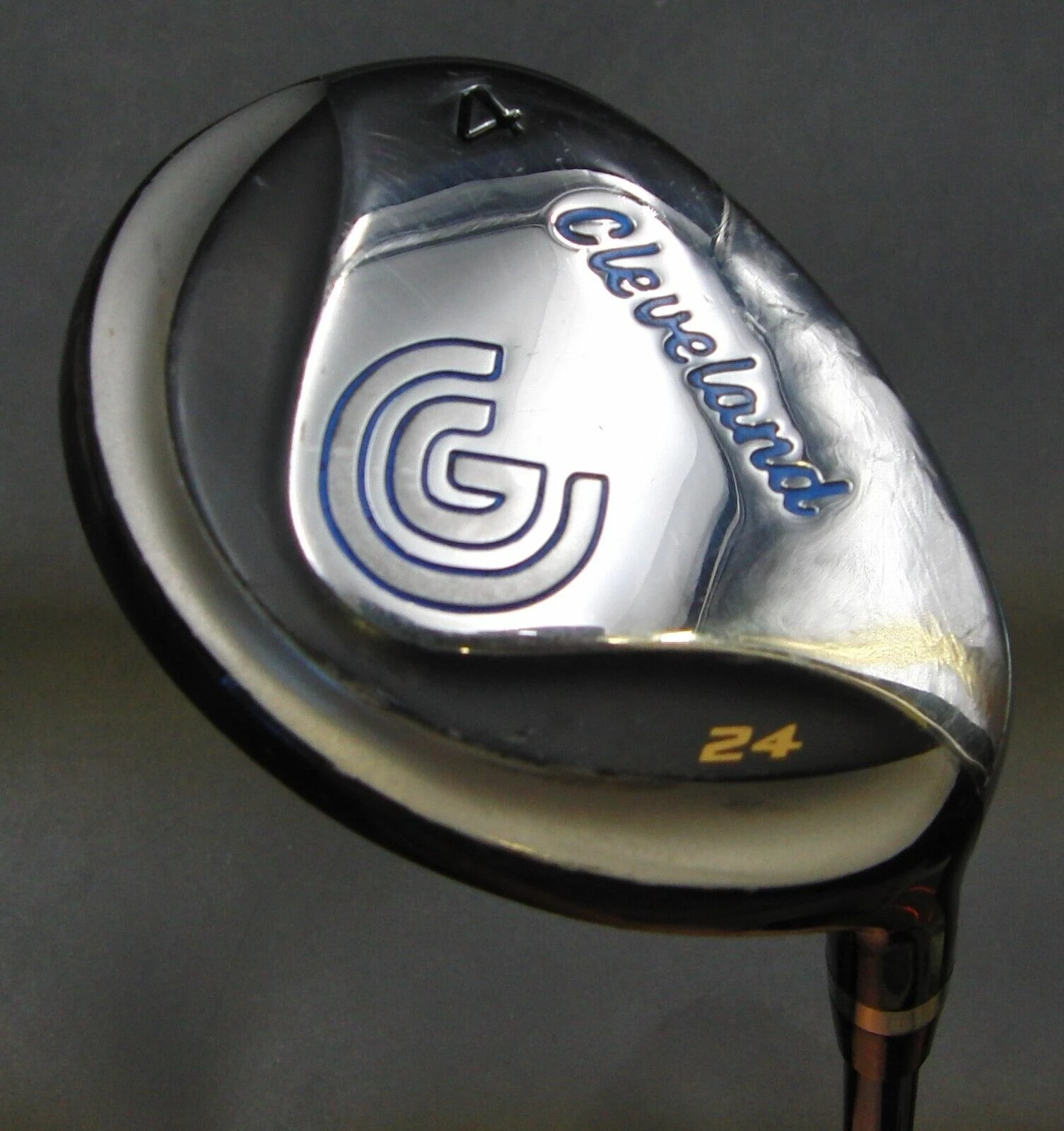 Cleveland CG 24º 4 Hybrid Stiff Graphite Shaft Cleveland Grip 3 Cleveland CG 24º 4 Hybrid Stiff Graphite Shaft Cleveland Grip