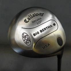 Callaway Big Bertha S2H2 10° Driver Stiff Graphite Shaft Golf Pride Grip