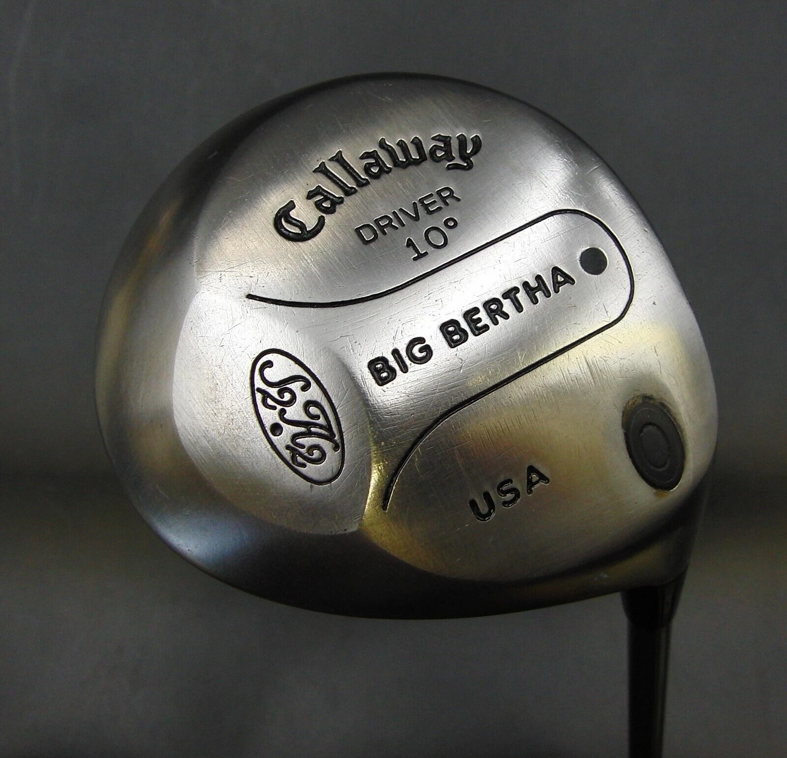 Callaway Big Bertha S2H2 10° Driver Stiff Graphite Shaft Golf Pride Grip 3 Callaway Big Bertha S2H2 10° Driver Stiff Graphite Shaft Golf Pride Grip