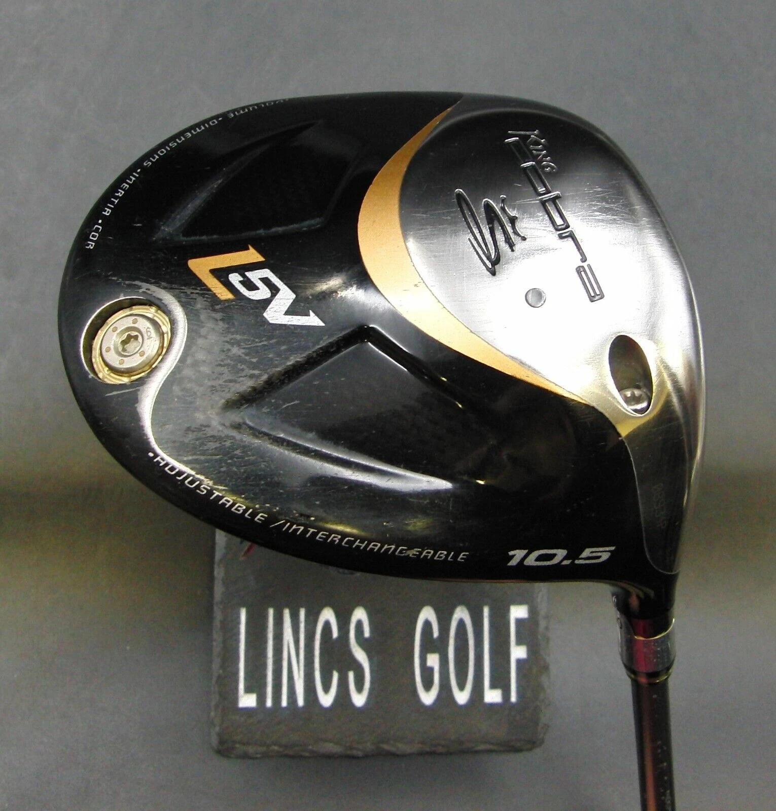 King Cobra L5V 10.5° Driver Regular Graphite Shaft Golf Pride Grip 3 King Cobra L5V 10.5° Driver Regular Graphite Shaft Golf Pride Grip