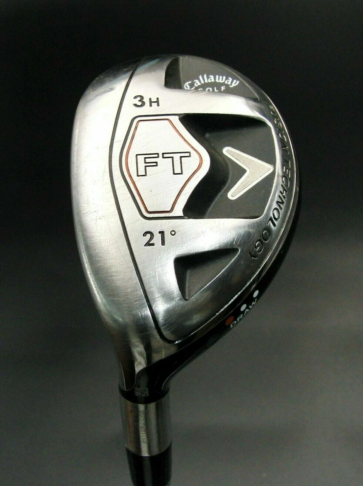 Left Handed Callaway FT 3 Hybrid 21° Stiff Graphite Shaft Golf Pride Grip 8 Left Handed Callaway FT 3 Hybrid 21° Stiff Graphite Shaft Golf Pride Grip - Image 6