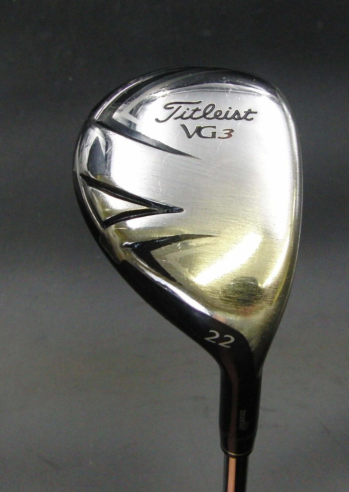 Titleist VG3 22° Hybrid Stiff Steel Shaft VG3 Grip 8 Titleist VG3 22° Hybrid Stiff Steel Shaft VG3 Grip - Image 6