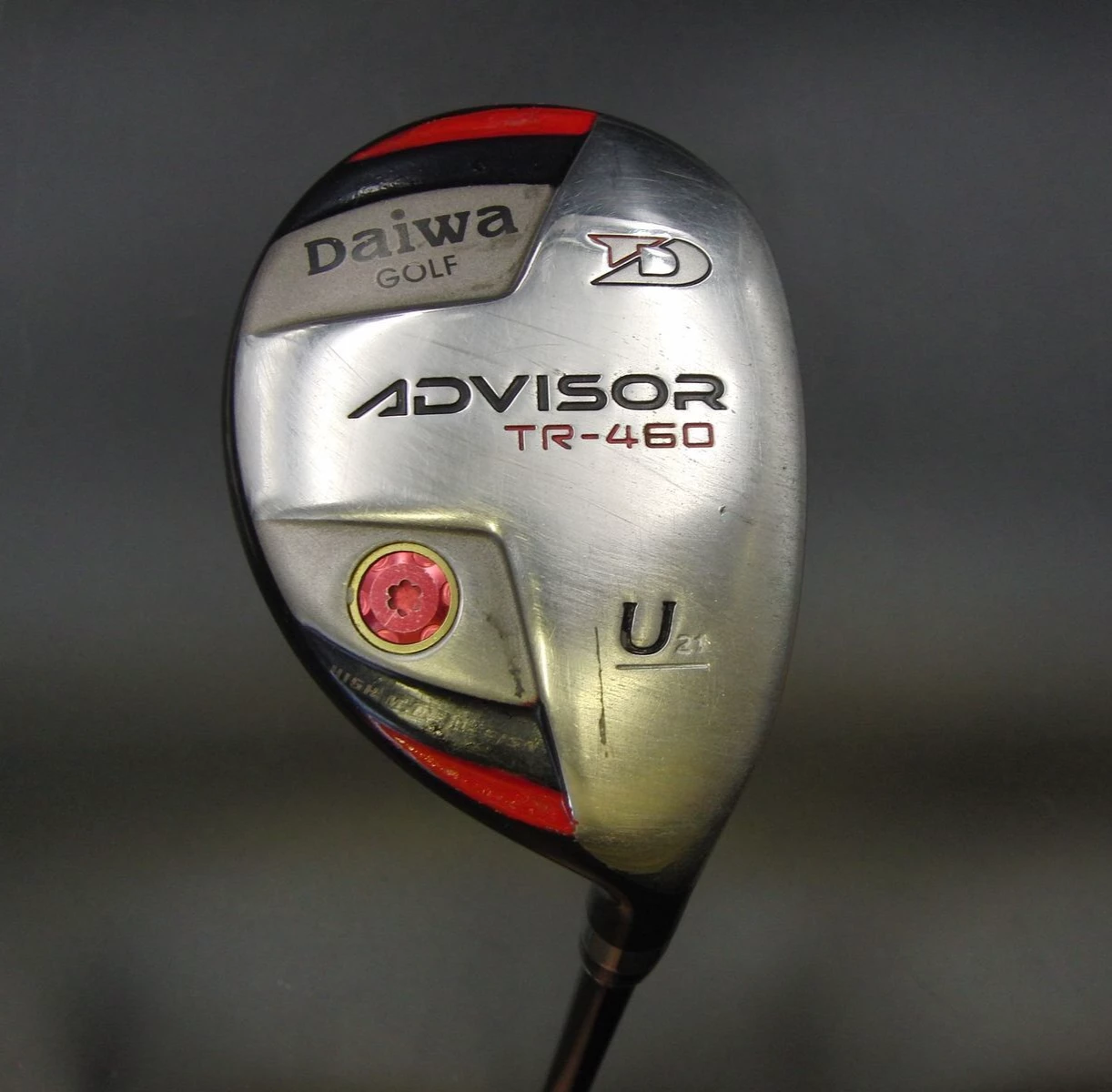 Japanese Daiwa Advisor TR-460 U 21 21 Degree Hybrid Stiff Graphite Shaft 8 Japanese Daiwa Advisor TR-460 U 21 21 Degree Hybrid Stiff Graphite Shaft - Image 6