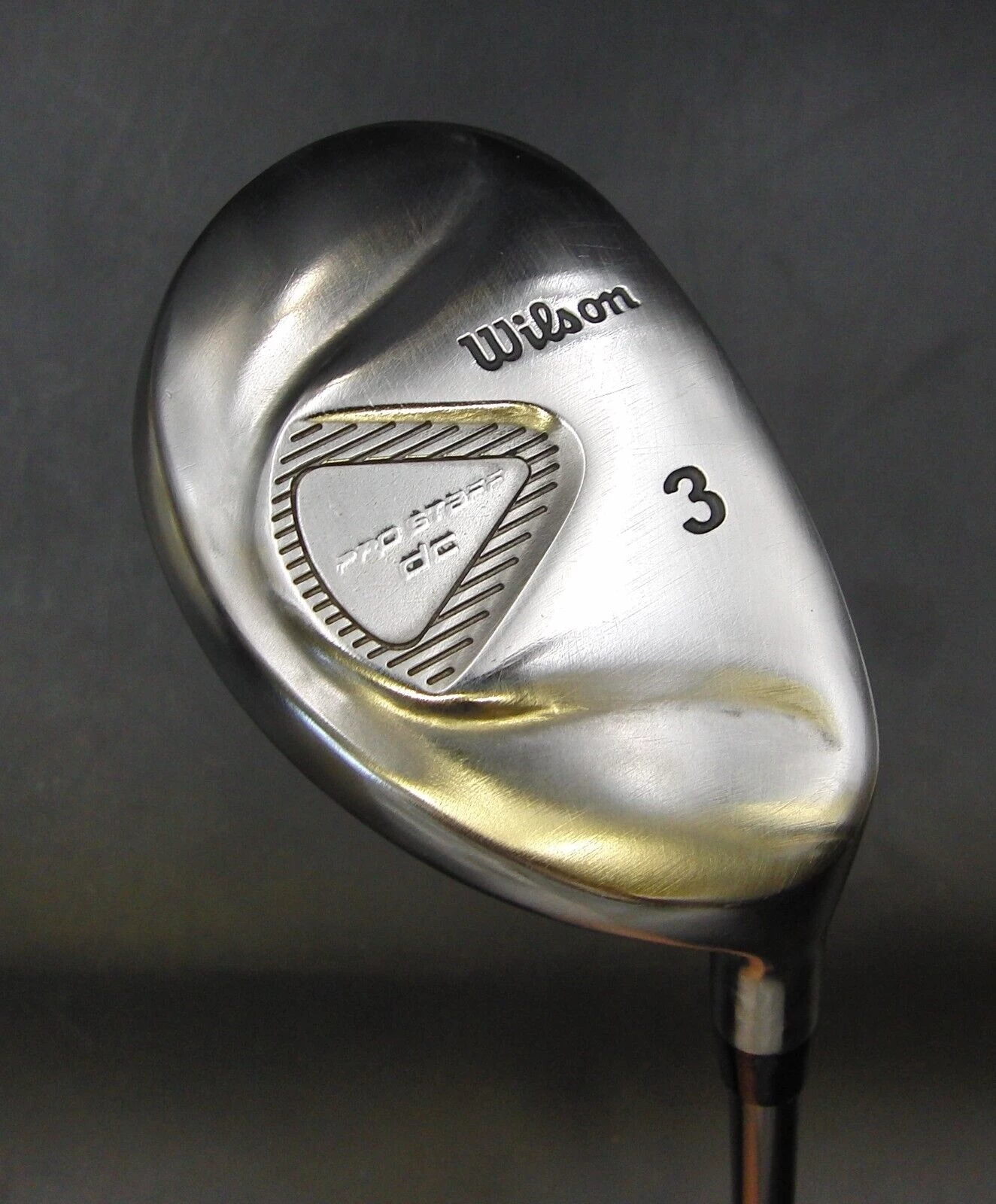 Polished Wilson Pro Staff Dc 3 Hybrid Regular Graphite Shaft Wilson Grip 3 Polished Wilson Pro Staff Dc 3 Hybrid Regular Graphite Shaft Wilson Grip
