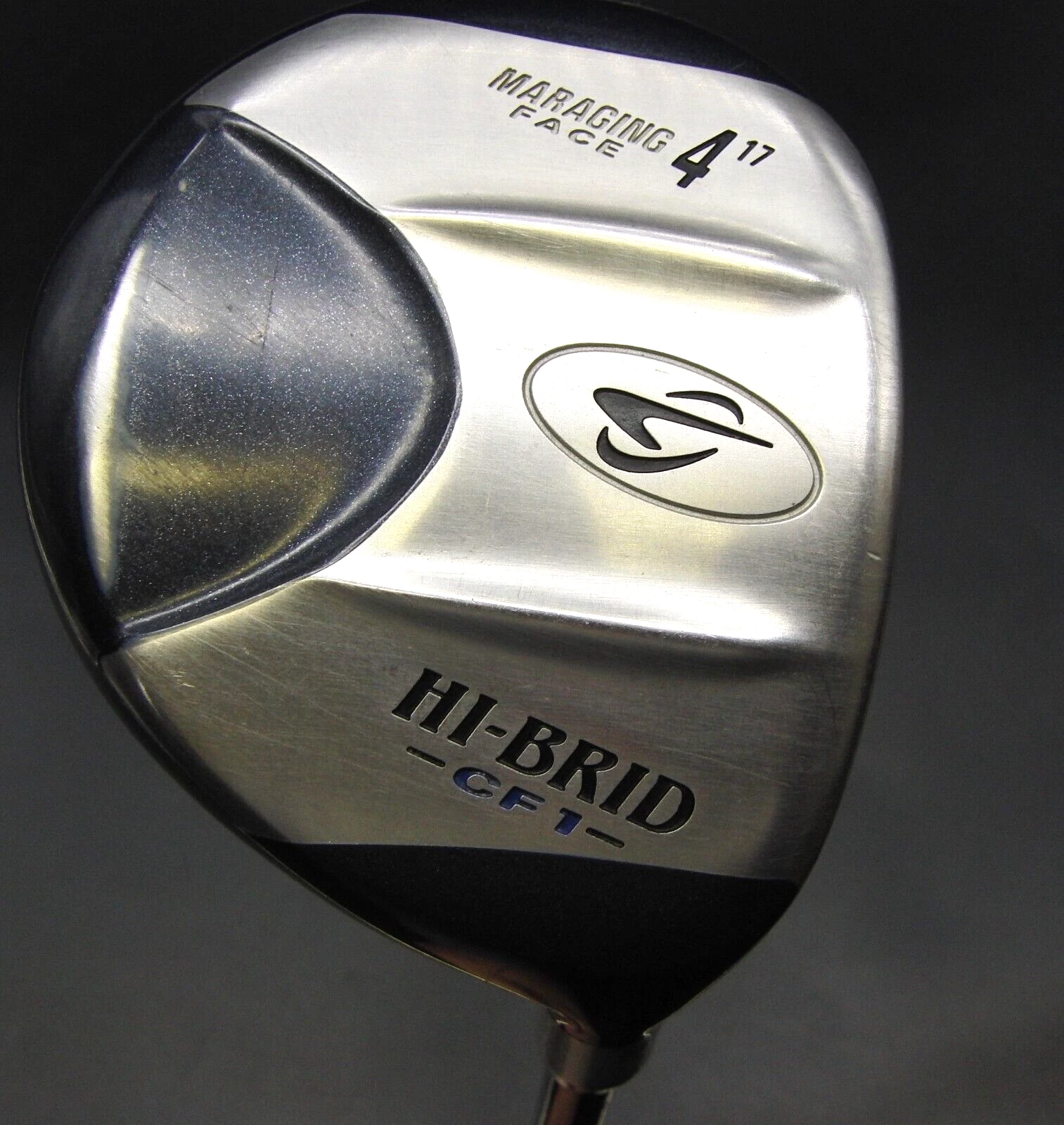Dunlop Hi-Brid CF1 Maraging Face 17° 4 Hybrid Regular Graphite Shaft HiBrid Grip 8 Dunlop Hi-Brid CF1 Maraging Face 17° 4 Hybrid Regular Graphite Shaft HiBrid Grip - Image 6