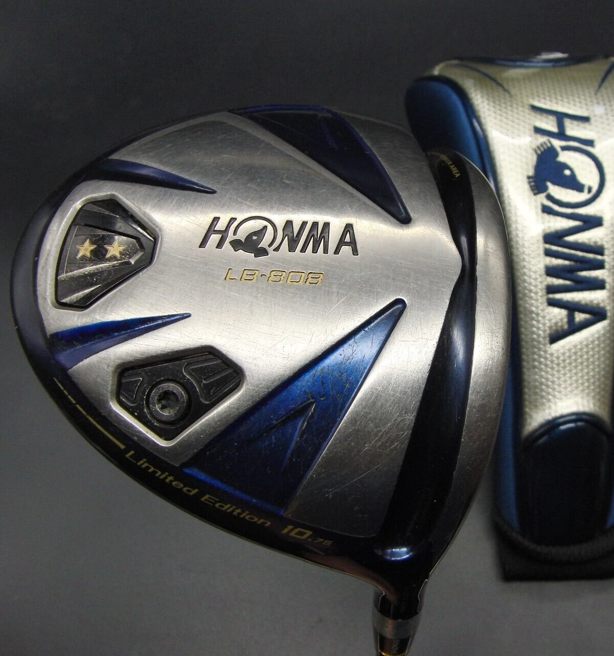Honma LB-808 Limited Edition 10.75° Driver Regular Graphite Shaft & Head Cover 9 Honma LB-808 Limited Edition 10.75° Driver Regular Graphite Shaft & Head Cover - Image 7