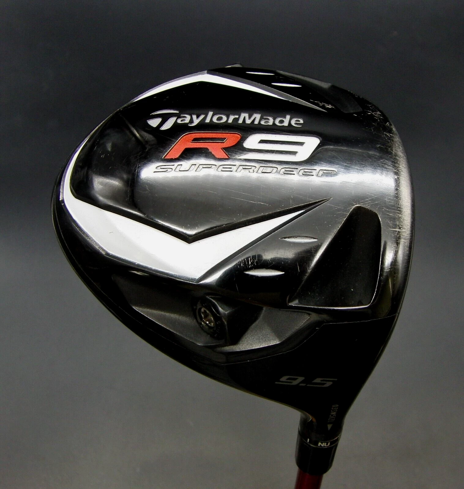 Taylormade R9 Superdeep 9.5° Driver Stiff Graphite Shaft Pride Grip 8 Taylormade R9 Superdeep 9.5° Driver Stiff Graphite Shaft Pride Grip - Image 6
