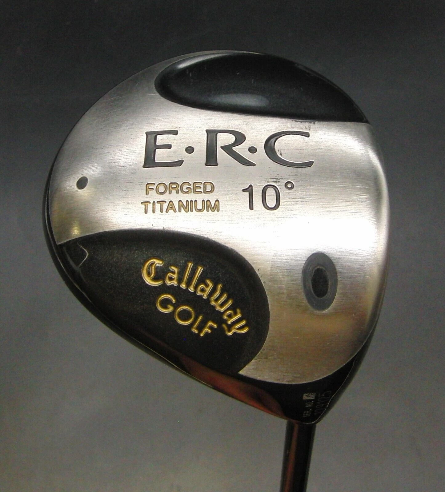 Callaway E.R.C Forged Titanium 10° Driver Stiff Graphite Shaft Callaway Grip 10 Callaway E.R.C Forged Titanium 10° Driver Stiff Graphite Shaft Callaway Grip - Image 8