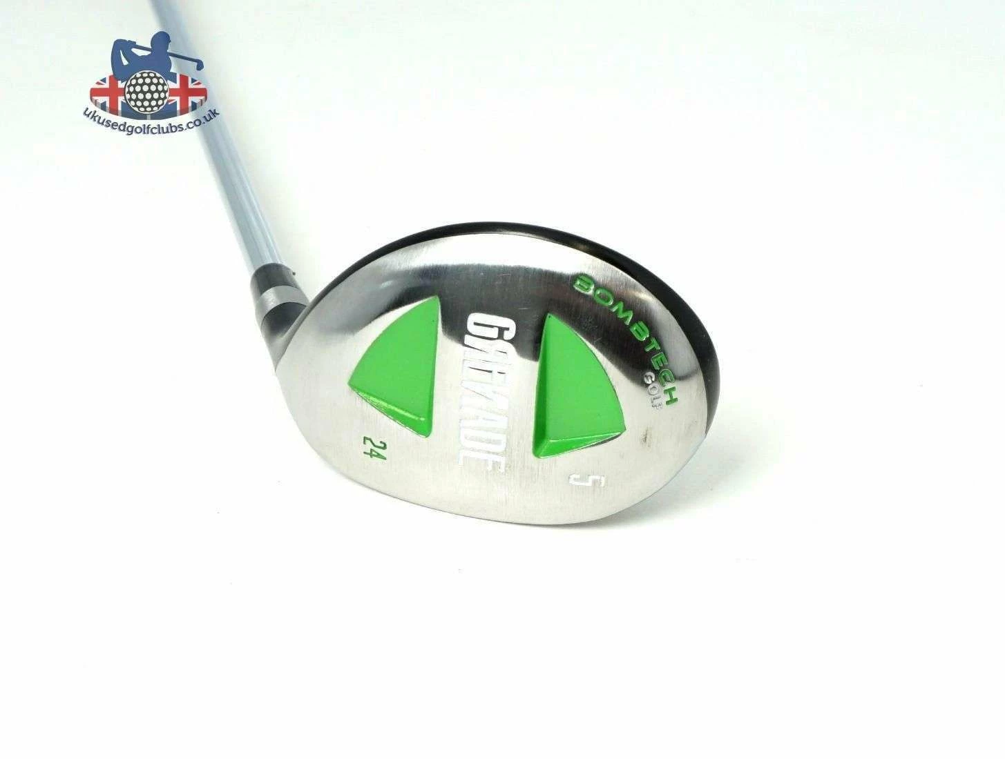 Lincs_golf BombTech Grenade 24 Degree 5 Hybrid Regular Steel Shaft BombTech Grip 3 Lincs_golf BombTech Grenade 24 Degree 5 Hybrid Regular Steel Shaft BombTech Grip