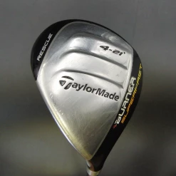Left Handed TaylorMade Burner Super Fast 21 Degree 4 Hybrid Stiff Graphite Shaft