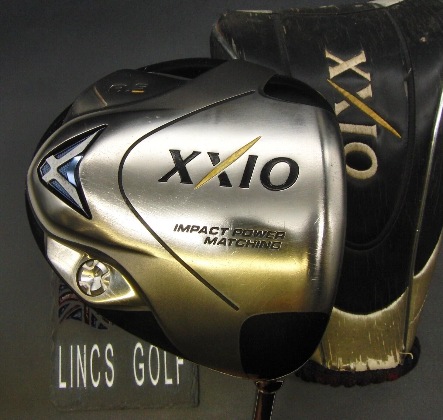 Srixon XXIO Impact Power Matching 9.5° Driver Stiff Graphite Shaft & Head Cover 3 Srixon XXIO Impact Power Matching 9.5° Driver Stiff Graphite Shaft & Head Cover