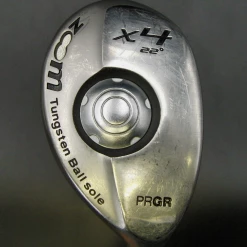Japanese PRGR Zoom X Tungsten Ball Sole 22° 4 Hybrid Extra Stiff Graphite Shaft