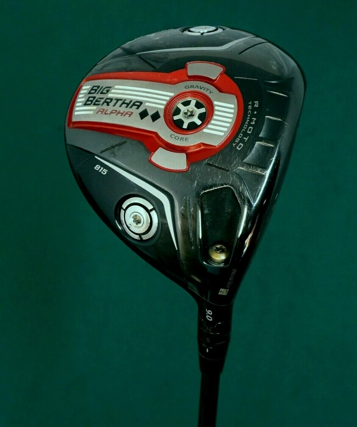 Lincs_golf Callaway Big Bertha Alpha 9° 815 Driver Stiff Graphite Shaft Golf Pride Grip 3 Lincs_golf Callaway Big Bertha Alpha 9° 815 Driver Stiff Graphite Shaft Golf Pride Grip
