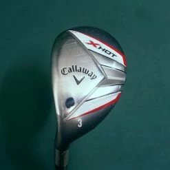 Lincs_golf Left Handed Callaway X Hot 19° 3 Hybrid Regular Graphite Shaft Callaway Grip
