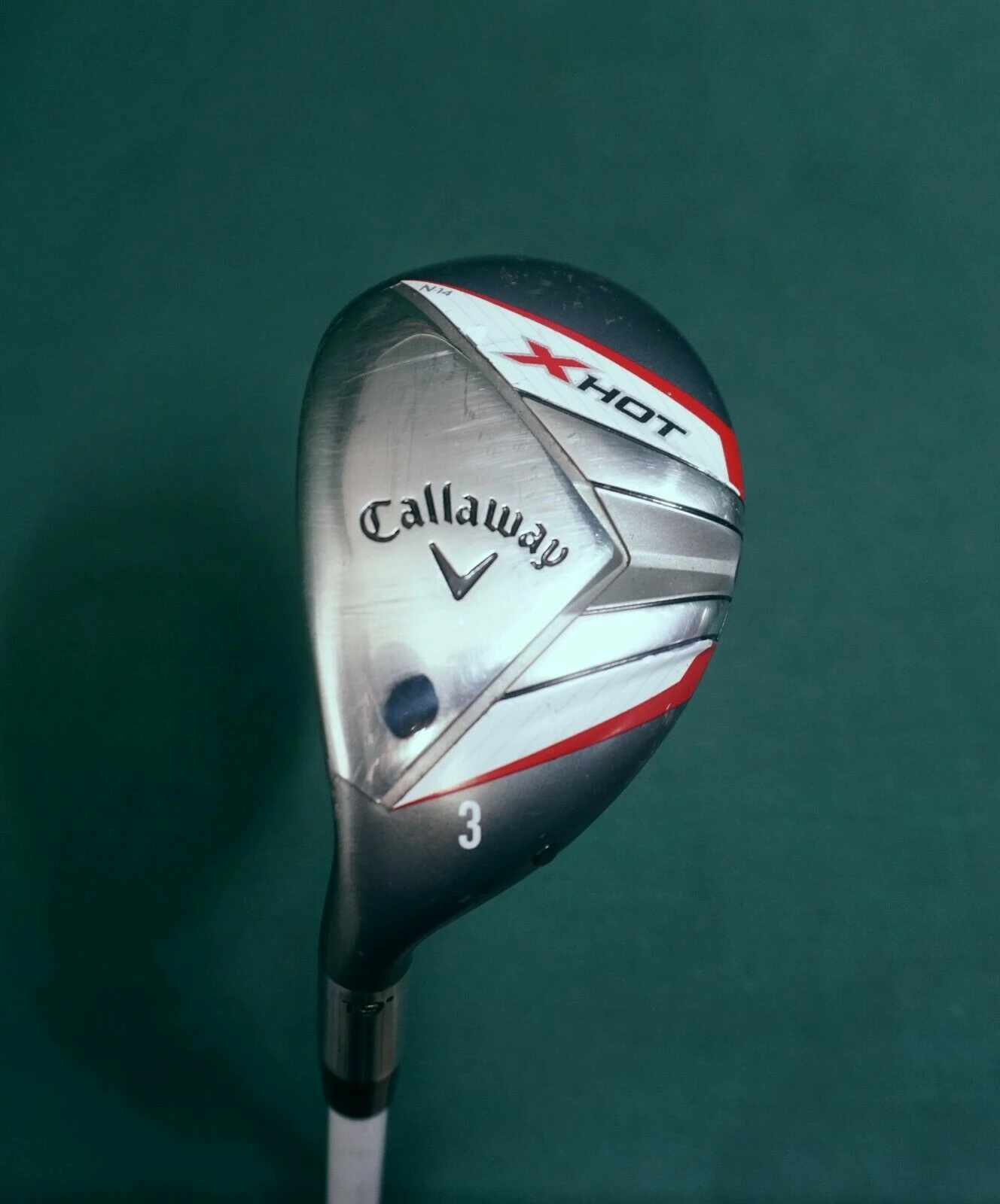 Lincs_golf Left Handed Callaway X Hot 19° 3 Hybrid Regular Graphite Shaft Callaway Grip 3 Lincs_golf Left Handed Callaway X Hot 19° 3 Hybrid Regular Graphite Shaft Callaway Grip