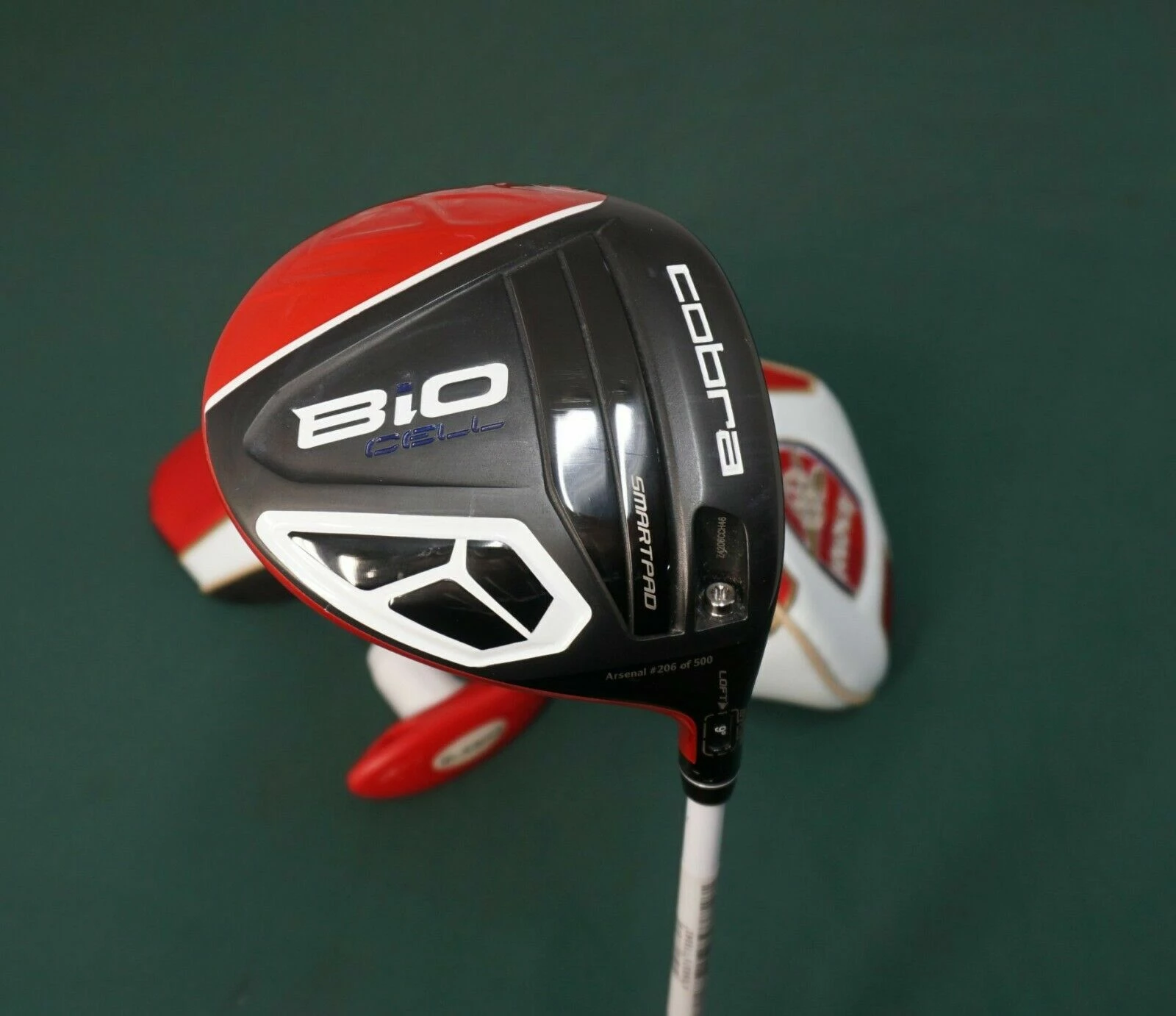 Lincs_golf Ian Wright Signed #206 Of 500 Cobra Bio Cell Arsenal Driver Stiff Graphite 6 Lincs_golf Ian Wright Signed #206 Of 500 Cobra Bio Cell Arsenal Driver Stiff Graphite - Image 4