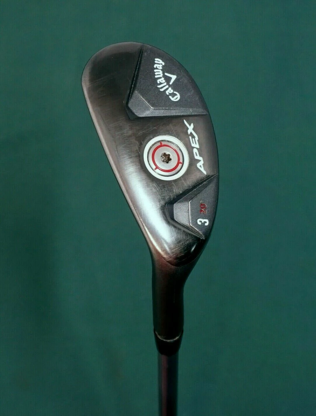 Lincs_golf Left Handed Callaway Apex 20° 3 Hybrid Stiff Graphite Shaft Callaway Grip 3 Lincs_golf Left Handed Callaway Apex 20° 3 Hybrid Stiff Graphite Shaft Callaway Grip