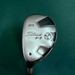 Lincs_golf Left Handed Titleist 909H 21° Hybrid Stiff Shaft Golf Pride Grip