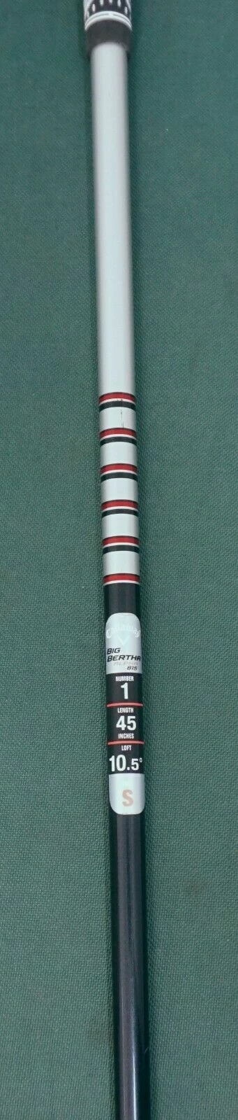 Lincs_golf Callaway Big Bertha Alpha 9° 815 Driver Stiff Graphite Shaft Golf Pride Grip 7 Lincs_golf Callaway Big Bertha Alpha 9° 815 Driver Stiff Graphite Shaft Golf Pride Grip - Image 5