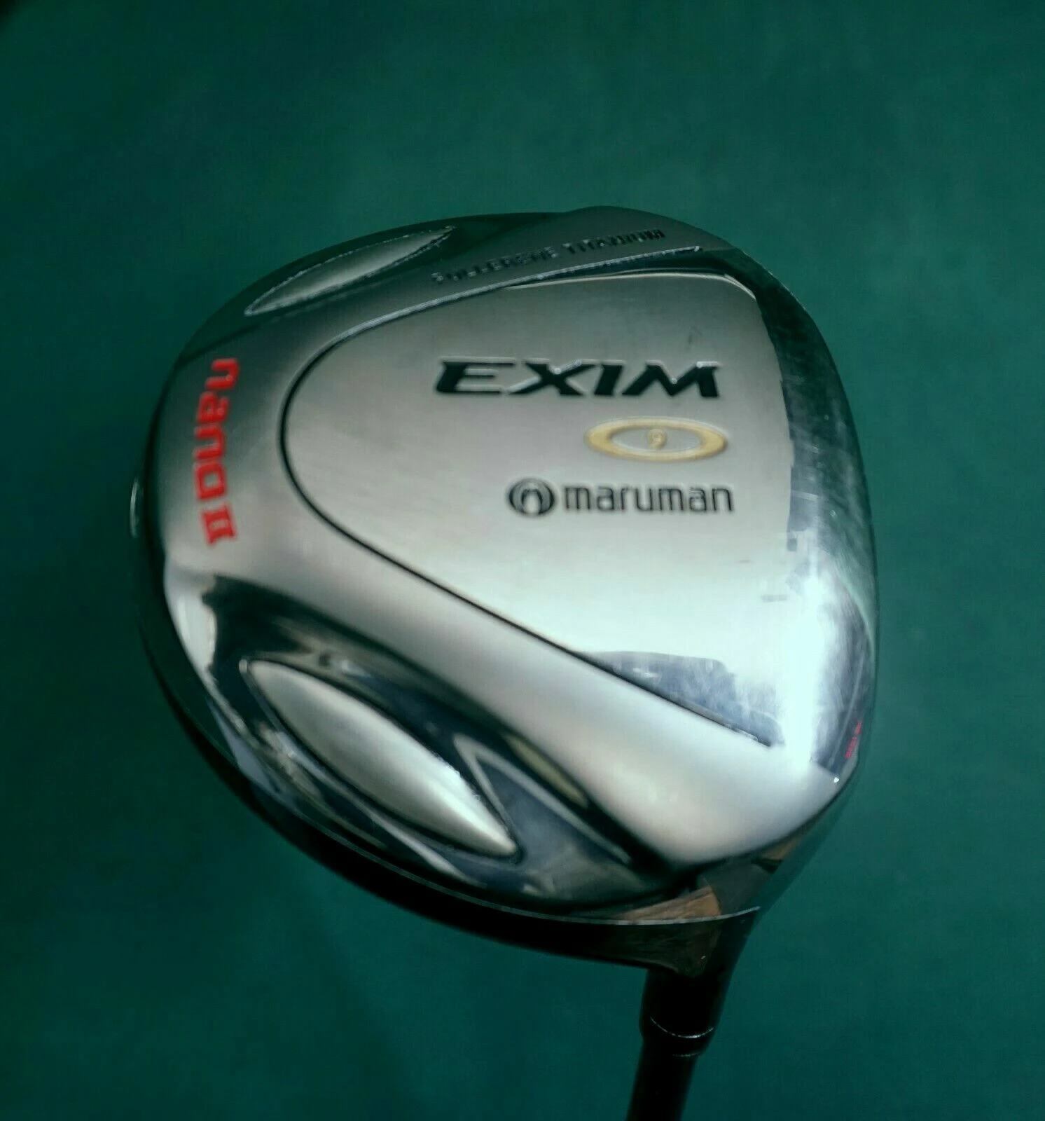 Lincs_golf Maruman Exim Nano 2 9° Driver Stiff Graphite Shaft Exim Grip 3 Lincs_golf Maruman Exim Nano 2 9° Driver Stiff Graphite Shaft Exim Grip