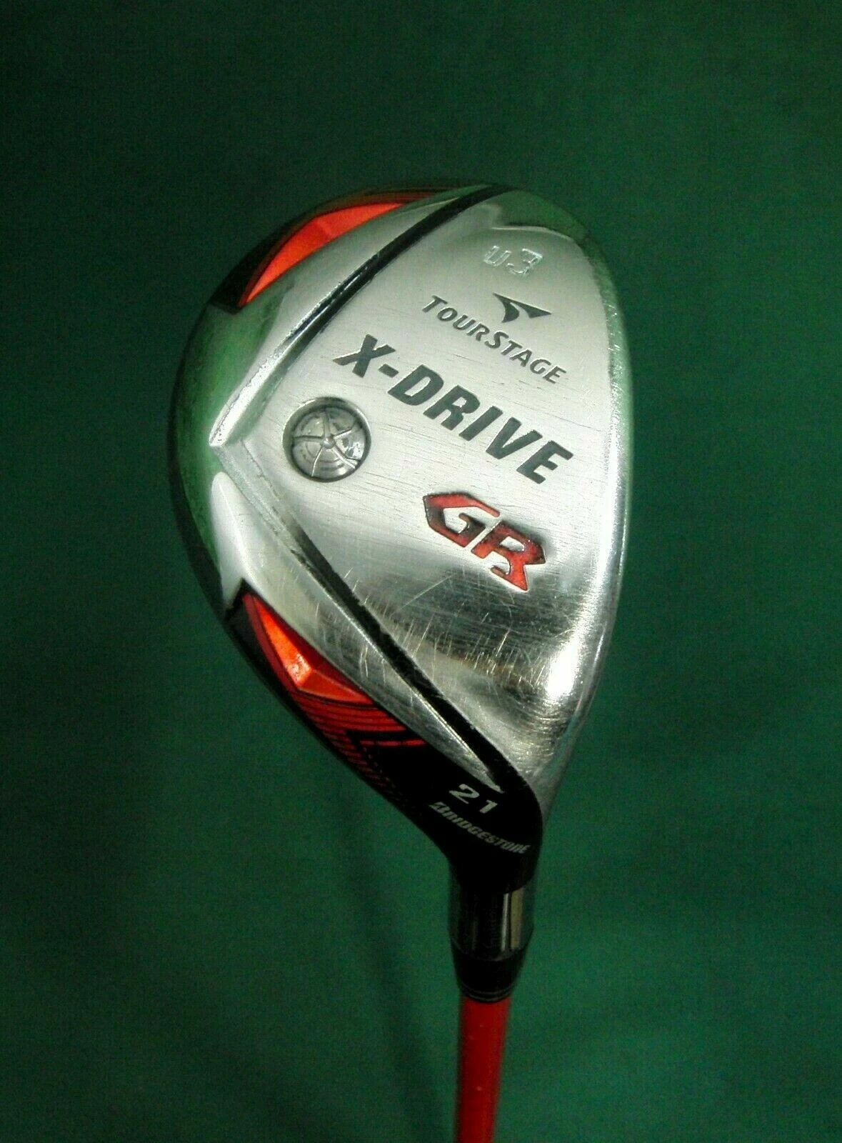 Lincs_golf Bridgestone Tour Stage X Drive GR 21° 3 HYBRID Stiff Graphite Shaft FELICE Grip 3 Lincs_golf Bridgestone Tour Stage X Drive GR 21° 3 HYBRID Stiff Graphite Shaft FELICE Grip