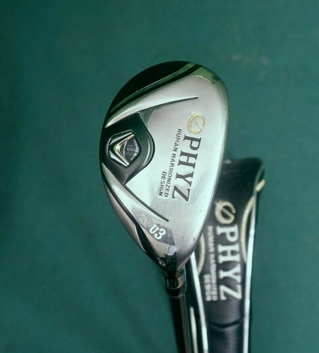 Lincs_golf Bridgestone Phyz 19° 3 Utility Hybrid Stiff Graphite Shaft Bridgestone Grip 3 Lincs_golf Bridgestone Phyz 19° 3 Utility Hybrid Stiff Graphite Shaft Bridgestone Grip