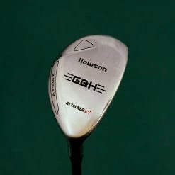 Lincs_golf Howson AX Sole GBH Attacker 21° Hybrid Regular Graphite Shaft Golf Pride Grip