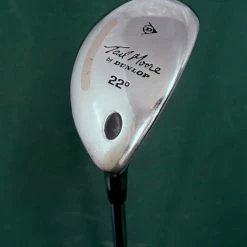 Lincs_golf Refurbished Dunlop Tad Moore 22° Hybrid Regular Steel Shaft Dunlop Grip